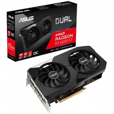 P. GRÁFICA ASUS Radeon  RX 6600XT DUAL OC 8GB
